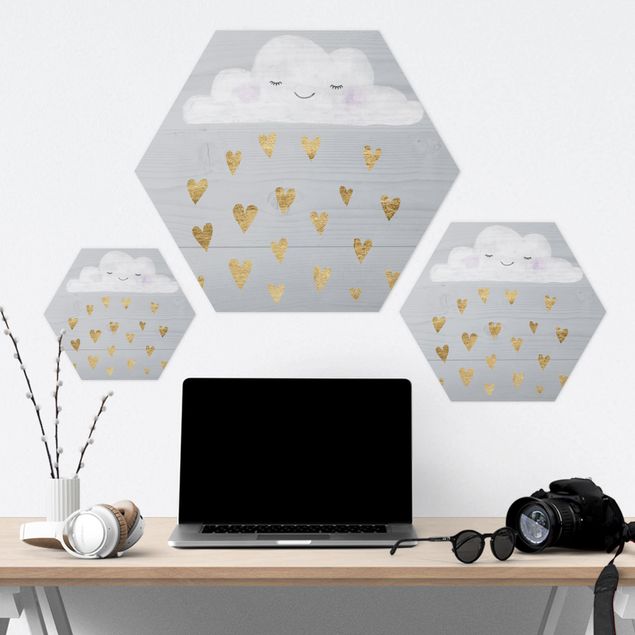 Hexagone en forex - Cloud With Golden Hearts