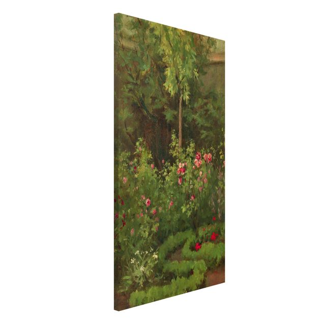 Déco mur cuisine Camille Pissarro - Un jardin de roses