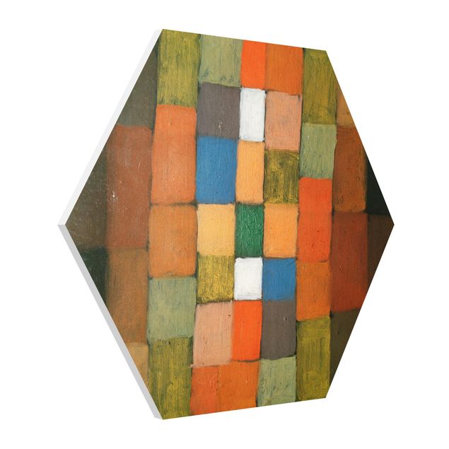 Tableaux abstraits Paul Klee - Augmentation statique-dynamique