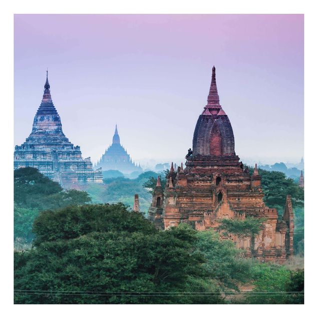 Tableau paysages Parc du temple de Bagan