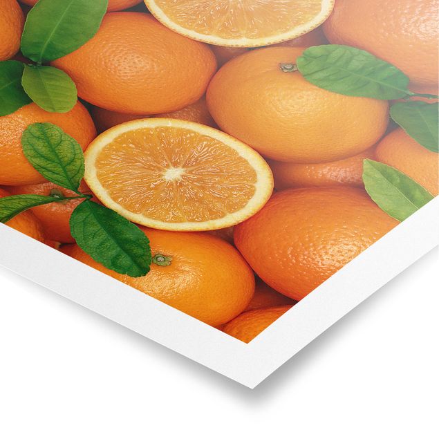 Tableaux muraux Oranges juteuses