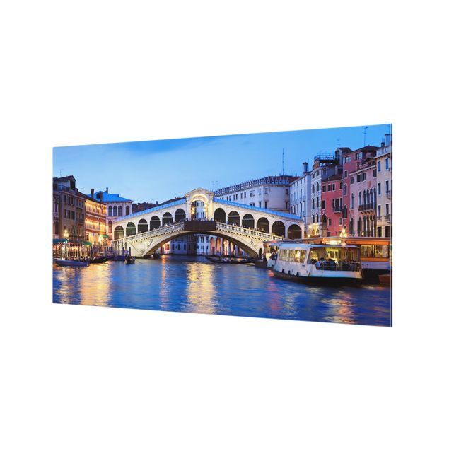Fond de hotte - Rialto Bridge In Venice - Format paysage 2:1