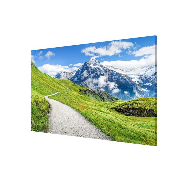Tableau montagne Panorama de Grindelwald