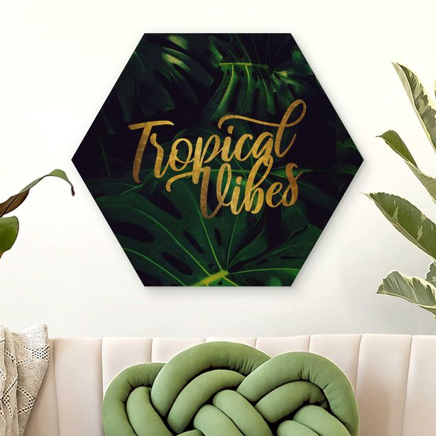 Déco mur cuisine Jungle - Tropical Vibes