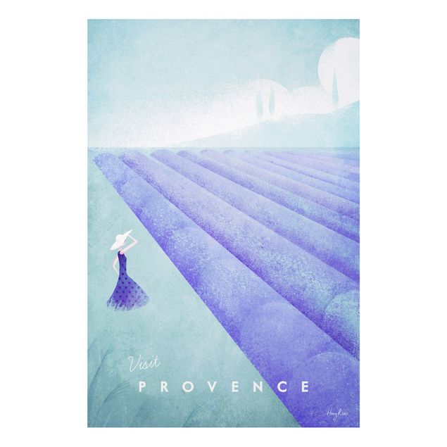 Tableaux fleurs Poster de voyage - Provence