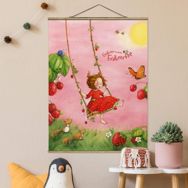 Déco chambre enfant The Strawberry Fairy - La balançoire dans l'arbre