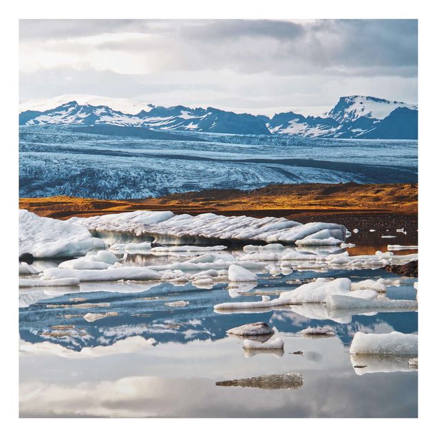 Tableaux paysage Lagune de glacier