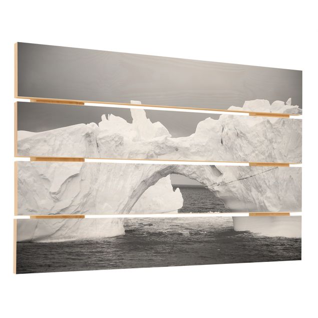 Tableaux bois Iceberg de l'Antarctique II