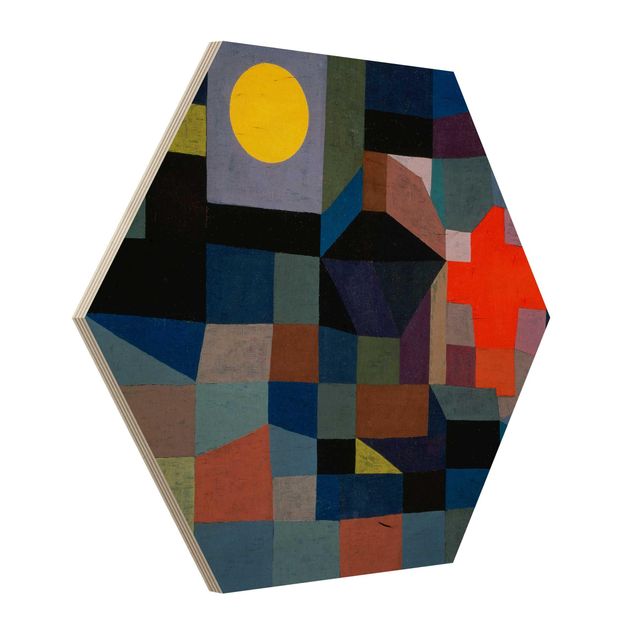 Tableaux muraux Paul Klee - Feu à la pleine lune