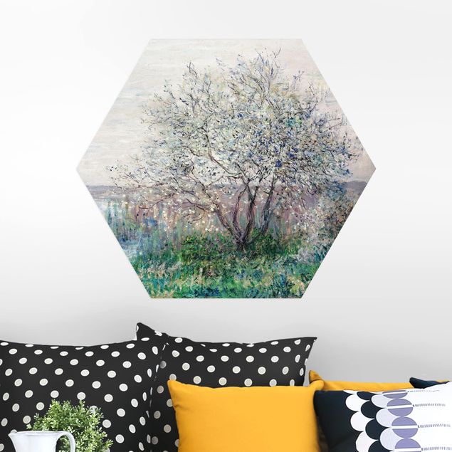 Tableau paysages Claude Monet - Le printemps à Vétheuil