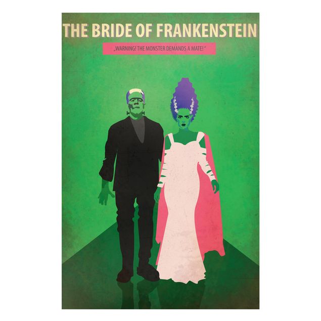 Tableaux modernes Affiche de film La Fiancée de Frankenstein
