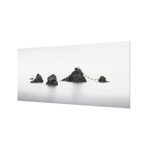 Fonds de hotte - Meoto Iwa -  The Married Couple Rocks - Format paysage 2:1