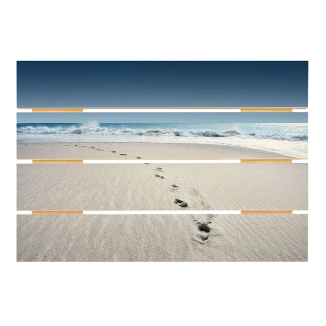Tableaux muraux Traces dans le sable