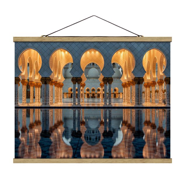 Tableaux 3d Reflets dans la mosquée