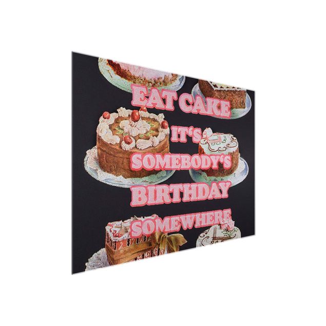 Tableau citations Eat Cake It's your Birthday