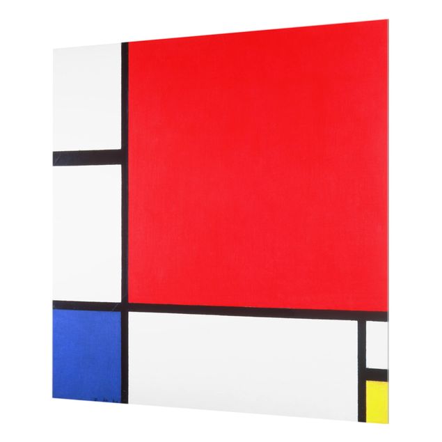 Piet Mondrian tableau Piet Mondrian - Composition avec rouge, bleu et jaune