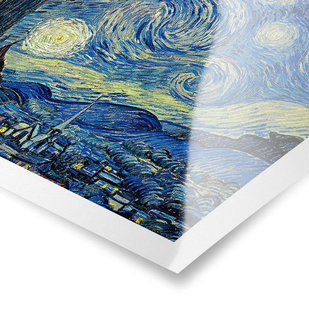 Tableaux modernes Vincent Van Gogh - La nuit étoilée