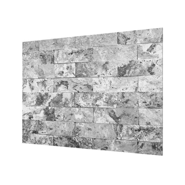 Fond de hotte - Stone Wall Natural Marble Grey