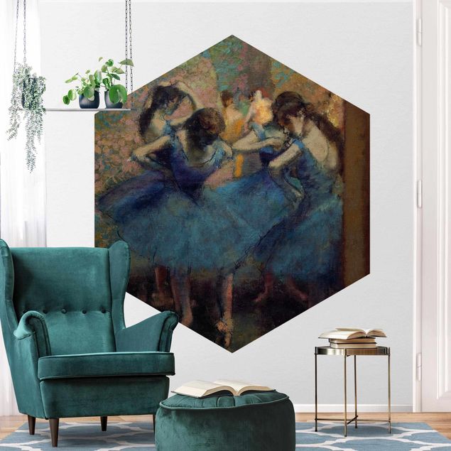 Tableaux Artistiques Edgar Degas - Danseurs bleus