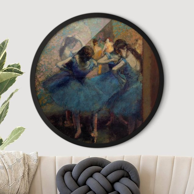 Tableaux Impressionnisme Edgar Degas - Danseurs bleus