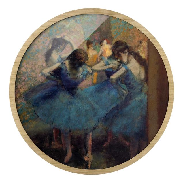 Tableaux modernes Edgar Degas - Danseurs bleus