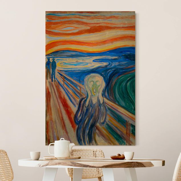 Tableau expressionniste Edvard Munch - Le cri