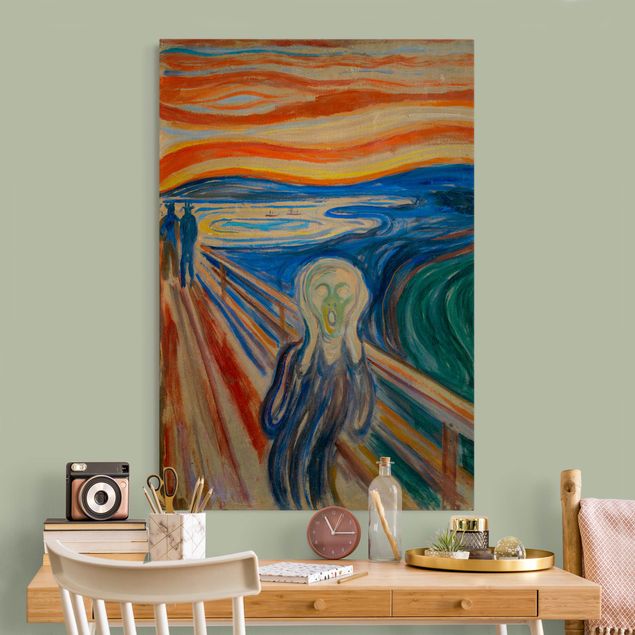Courant artistique Postimpressionnisme Edvard Munch - Le cri