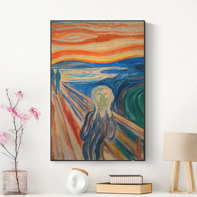 Tableau expressionnisme Edvard Munch - Le cri