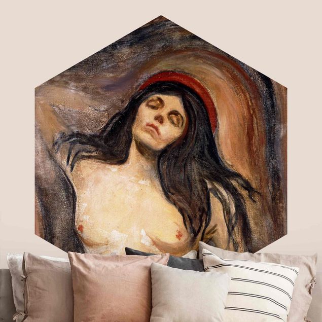 Tableau expressionnisme Edvard Munch - Madone