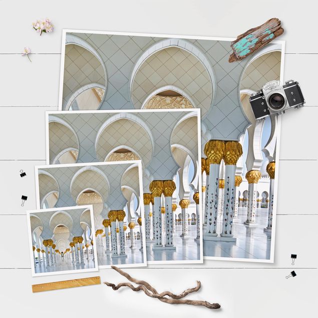 Poster - Mosque In Abu Dhabi