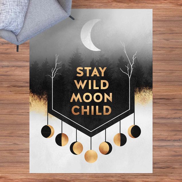 tapis extérieur Stay Wild Moon Child