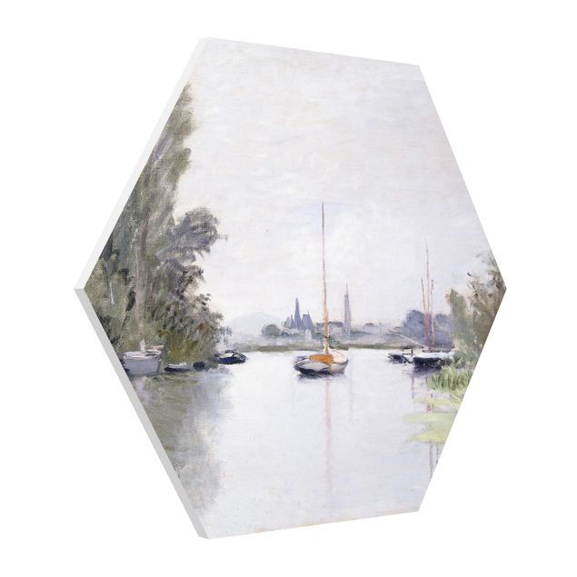 Tableaux Artistiques Claude Monet - Argenteuil vue du petit bras de la Seine