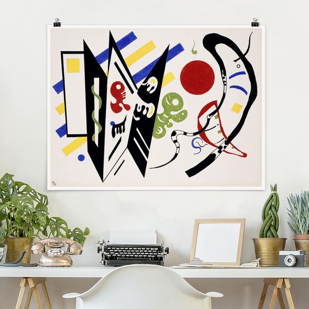 Déco murale cuisine Wassily Kandinsky - Reciproque