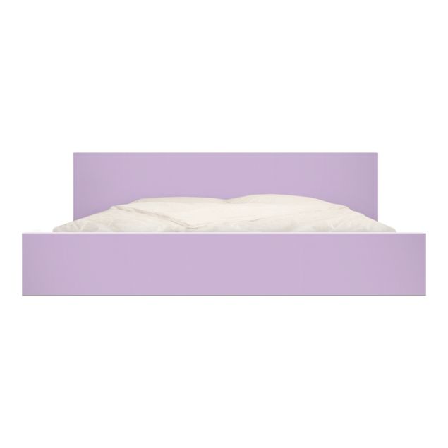 Papier adhésif pour meuble IKEA - Malm lit 180x200cm - Colour Lavender