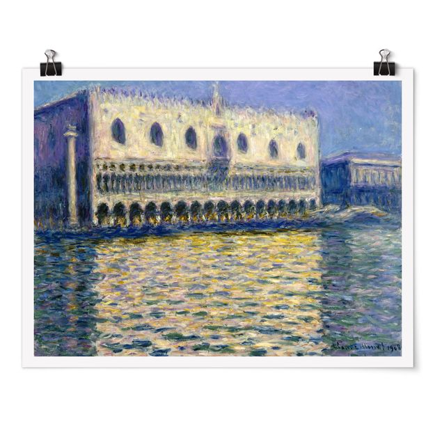 Tableaux modernes Claude Monet - Le Palazzo Ducale