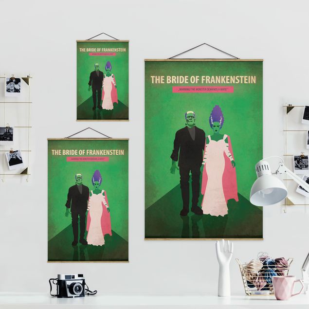 Tableaux de Fräulein Fischer Affiche de film La Fiancée de Frankenstein