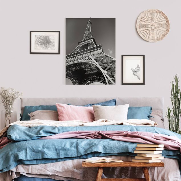 Tableau toile ville Tour Eiffel
