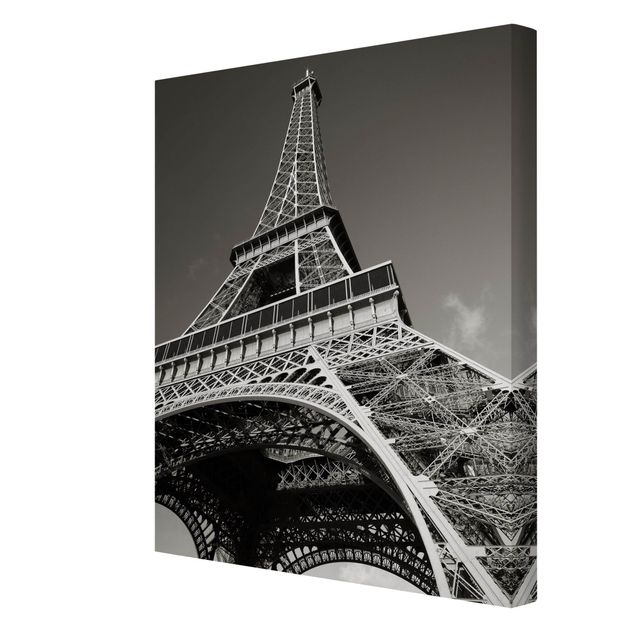 Tableaux noir et blanc Tour Eiffel