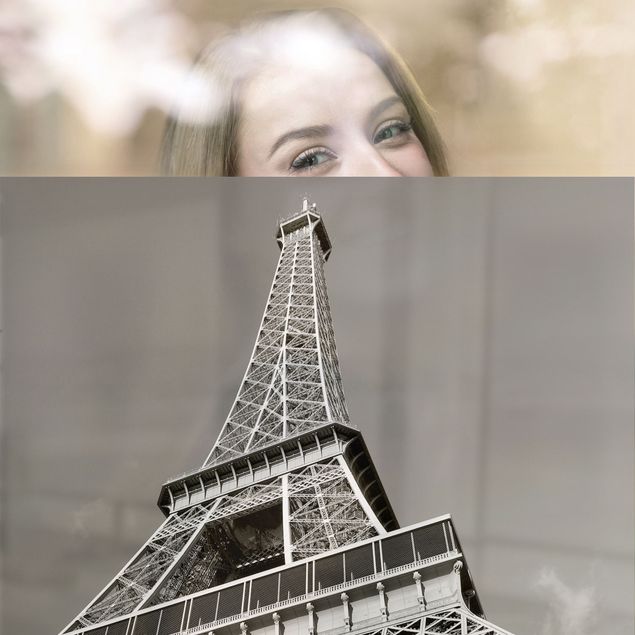 Décoration pour fenêtre - Tour Eiffel à Paris