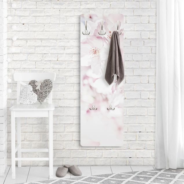 Porte manteau mural rose A Touch Of Cherry Blossoms
