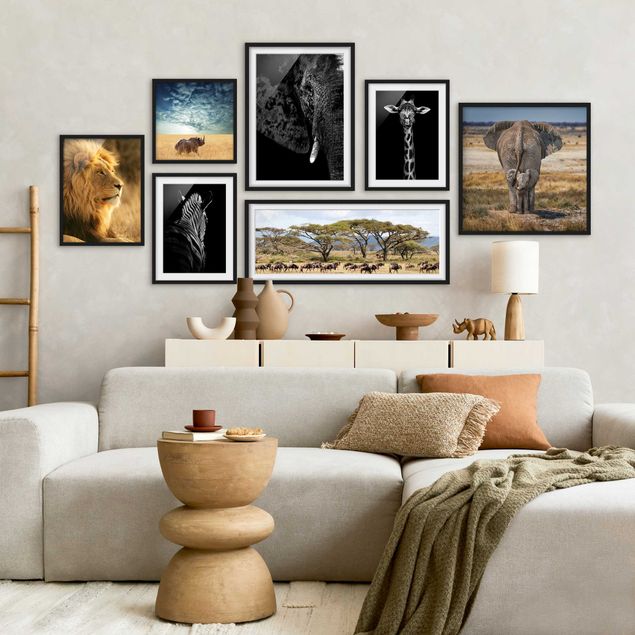 Tableau paysages Un safari en Afrique