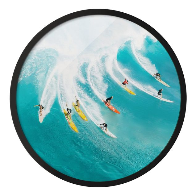 Tableau bord de mer Simply Surfing
