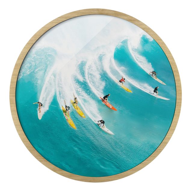 Tableau bord de mer Simply Surfing