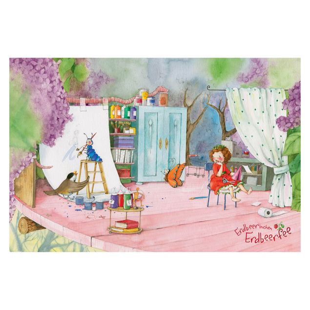 Papier peint - Little Strawberry Strawberry Fairy - Tinker