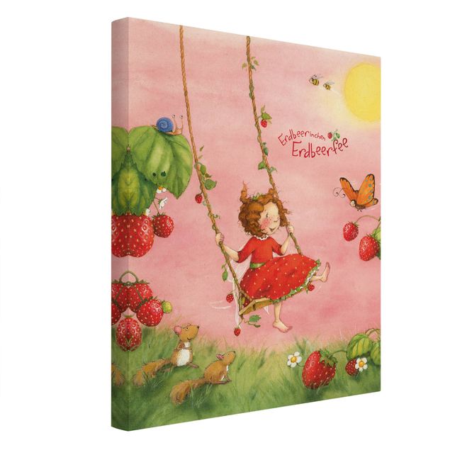 Tableau décoration The Strawberry Fairy - La balançoire dans l'arbre