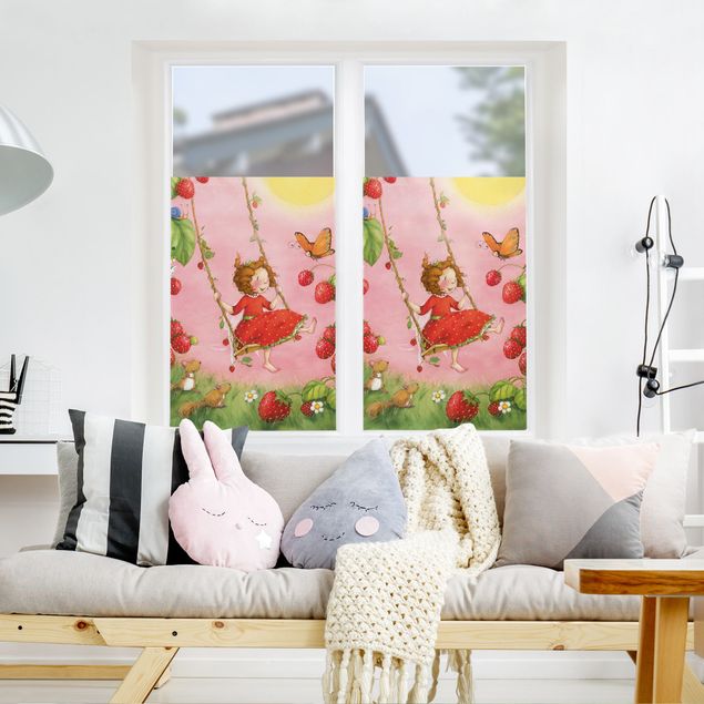 Décoration pour fenêtre - The Strawberry Fairy - Balançoire pour arbre