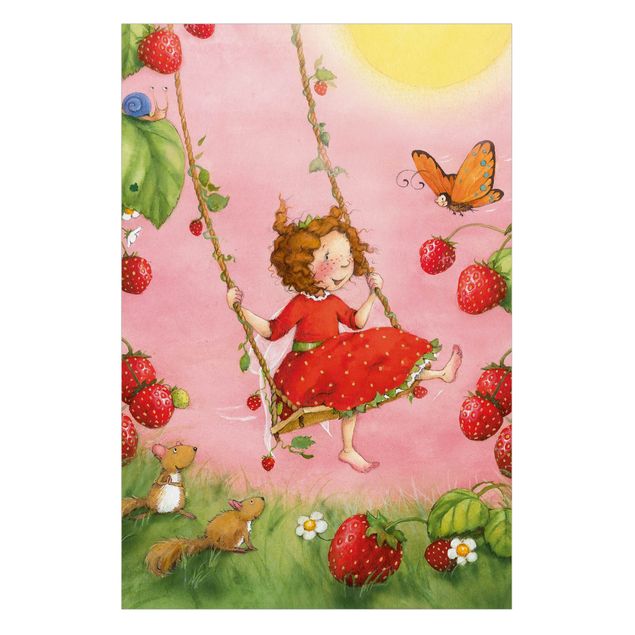 Décoration pour fenêtre - The Strawberry Fairy - Balançoire pour arbre