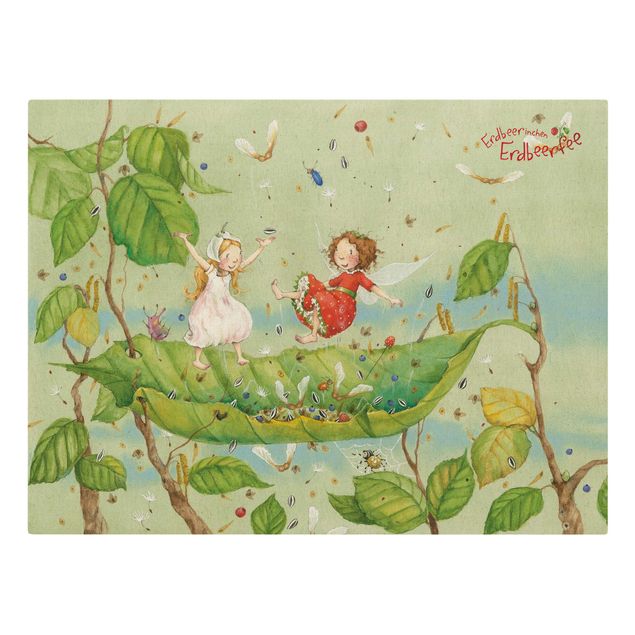 Tableaux muraux The Strawberry Fairy - Trampoline