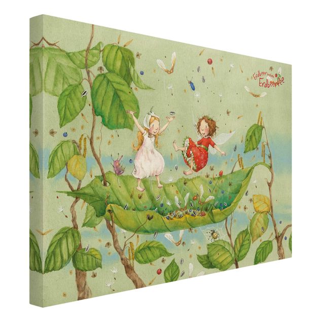 Toile murale The Strawberry Fairy - Trampoline