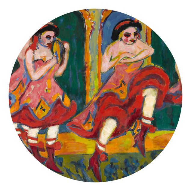 Tableaux de Ernst Ludwig Kirchner Ernst Ludwig Kirchner - Danseurs de Czardas